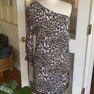 Cheetah swim Resort Wear Dress Coverups